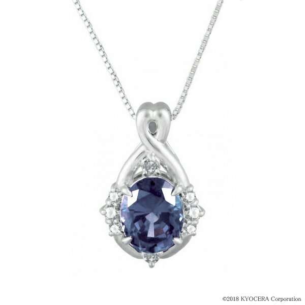 ｱﾚｷｻﾝﾄﾞﾗｲﾄﾍﾟﾝﾀﾞﾝﾄ(ｵｰﾊﾞﾙｶｯﾄ/3.01ct/ﾌﾟﾗﾁﾅ/6月誕生石) プレゼント ギフト