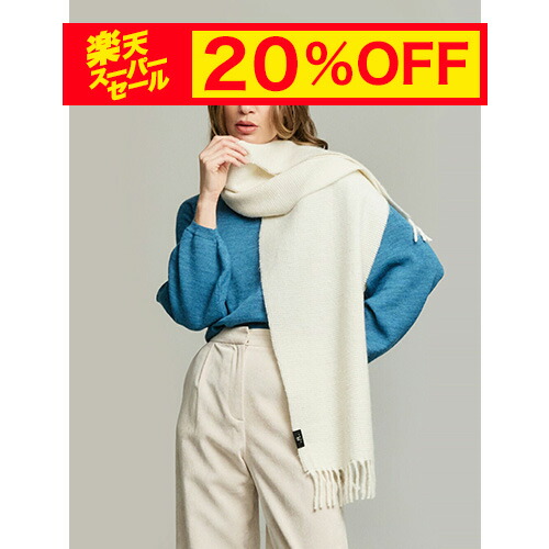 楽天市場】KUNA ベビーアルパカ 100% ストール STOCK19 ECO マロン