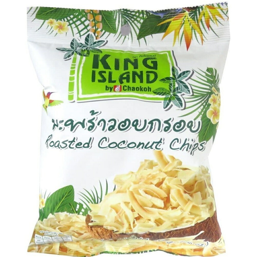 【楽天市場】ココナッツチップ オリジナル40g キングアイランドROASTED COCONUT CHIPS ORIGINALKING