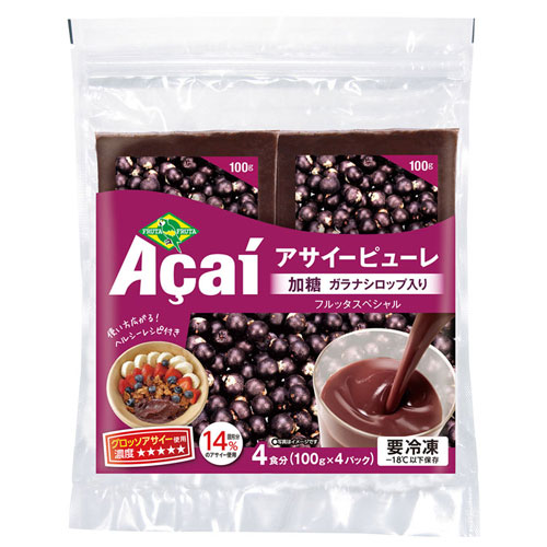 楽天市場】フルッタフルッタ お家でアサイーボウル 100g×3袋 楽天市場】フルッタフルッタ お家でアサイーボウル 100g×3袋