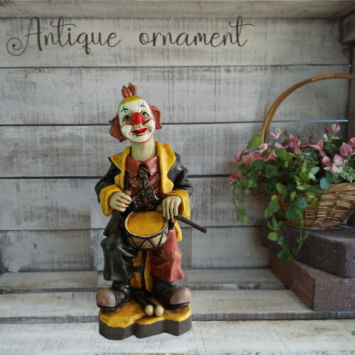 楽天市場】ピエロ 陶器 置物 ノベルティ 人形 オブジェ pierrot