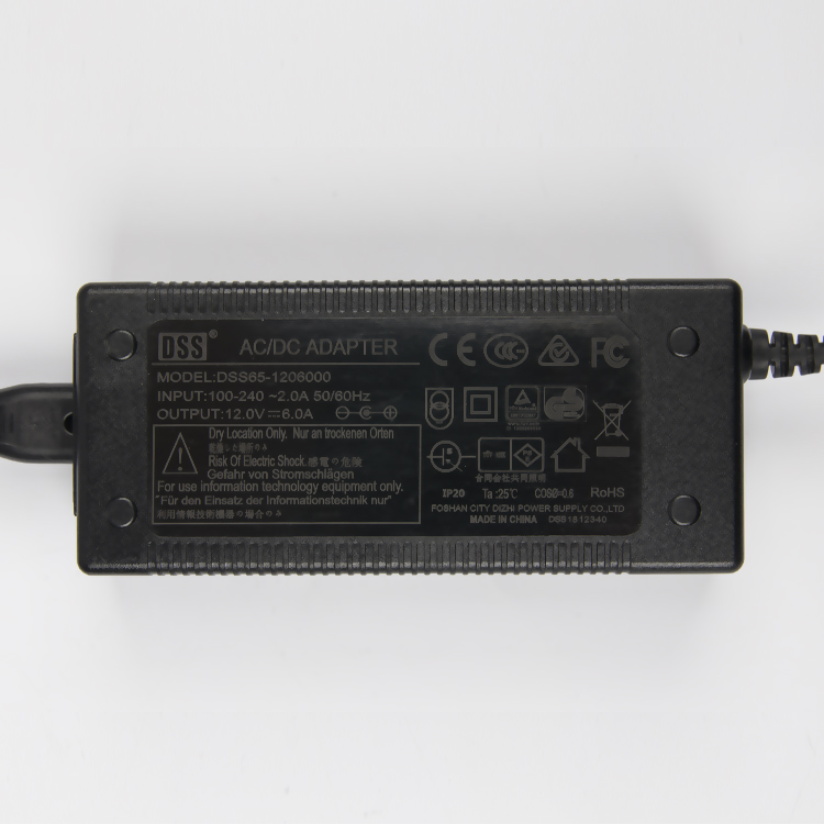【楽天市場】テープライト電源 LEDテープライト 用 アダプター 12V 6A 72W(MAX)：共同照明LED専門店