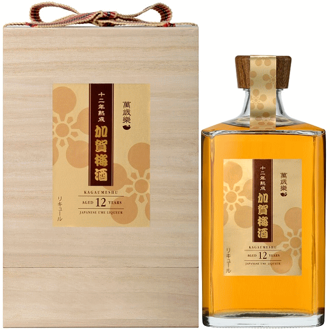 楽天市場】萬歳楽 加賀梅酒 15年熟成 原酒 720ml(化粧箱入り