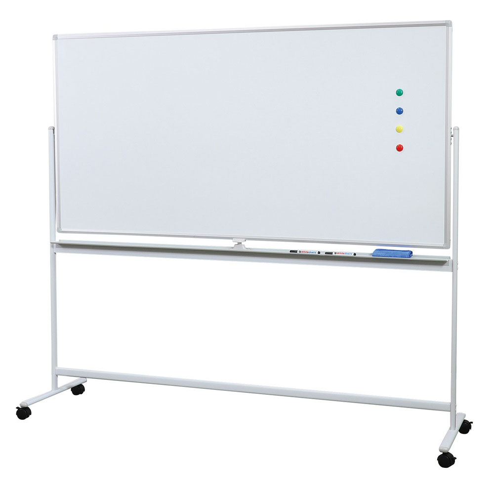 アーテック Artec 脚付き回転ホワイトボード両面タイプ 1800 74074 (直送品・代引不可）