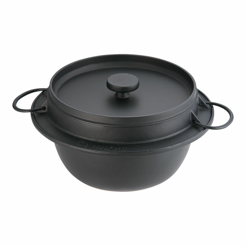 楽天市場】岩鋳 ごはん鍋 5合炊 南部鉄器 南部ごはん釜 : Tokyo