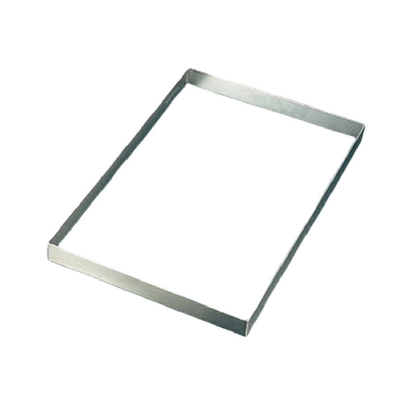 EBM 18-8 角型 ケーキリング 570×370×H40 (EBM26)(0944-01)|食器の通販 KYOEI