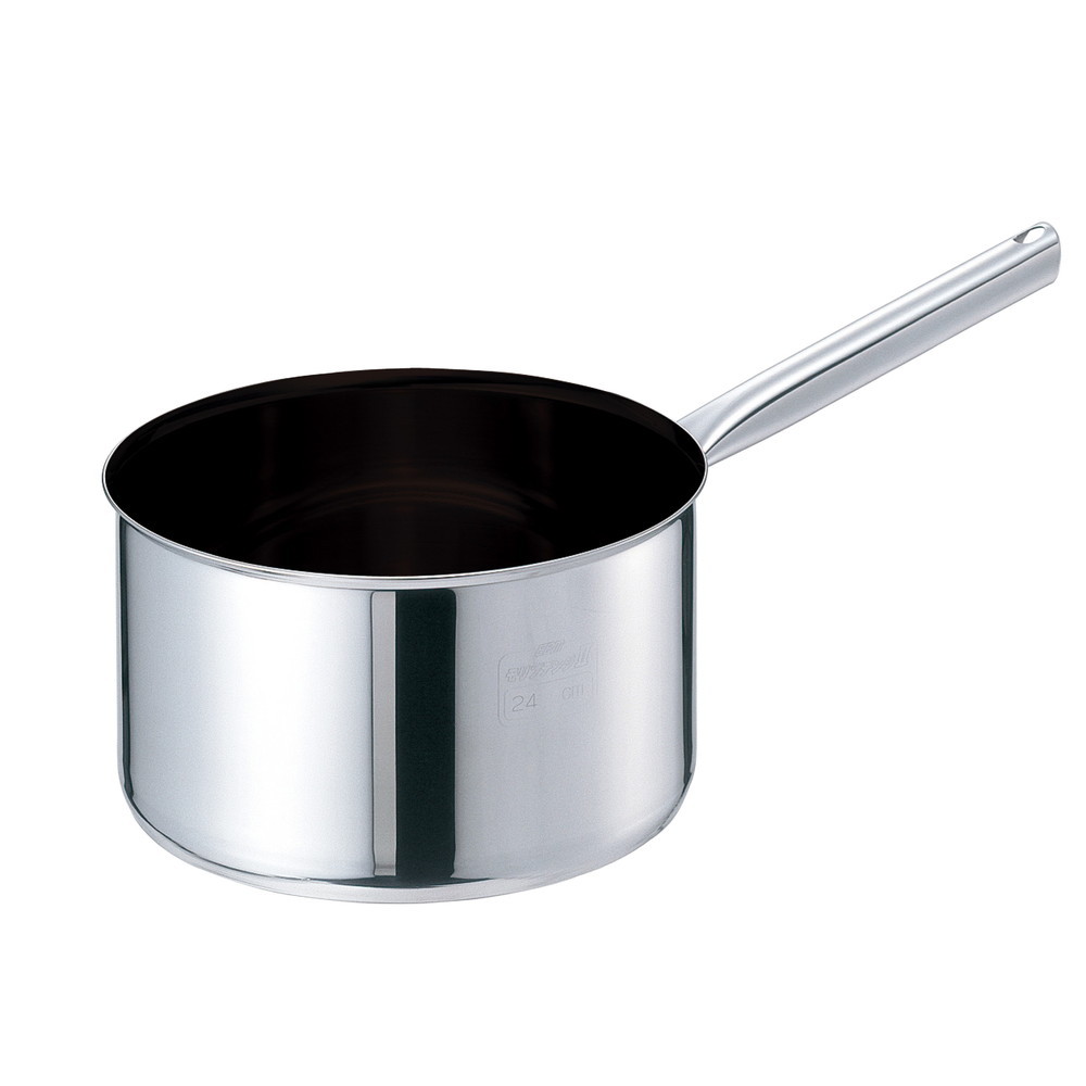 EBM モリブデンジプラス 深型片手鍋 15cm 蓋無ノンスティック (EBM26)(0090-01)|食器の通販 KYOEI