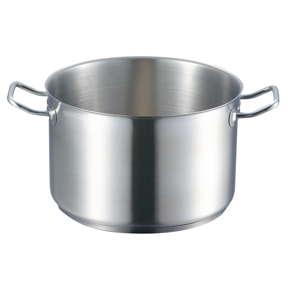 EBM 18-8 プロシェフ IH 半寸胴鍋 30cm 蓋無 (EBM26)(0091-03)|食器の通販 KYOEI