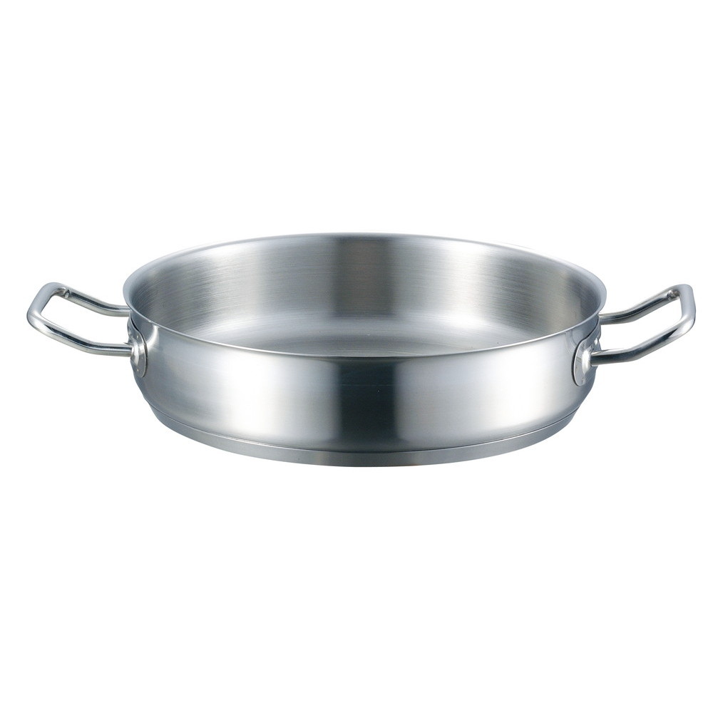 EBM 18-8 プロシェフ IH 外輪鍋 28cm 蓋無 (EBM26)(0092-01)|食器の通販 KYOEI