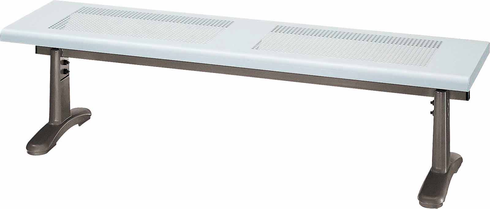 ※受注生産※ベンチ YB-55L-ID（背なし） 山崎産業[YB-55L-ID] 屋外用 屋内用 屋外ベンチ 背なし スチール 雨水 施設用品 商業施設 腰掛け 椅子｜食器の通販 KYOEI
