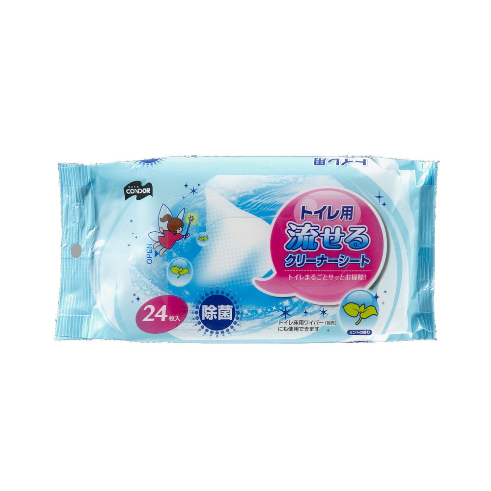 楽天市場】トイレ用クリーナーシート 24枚入173266【山崎産業
