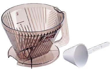 楽天市場 コーヒードリッパー フィルター ポリカーボネイト製 Melitta メリタ アロマフィルター 1 2杯用 Af M 1 1 8 0862 0801 業務用メラミン食器の通販kyoei