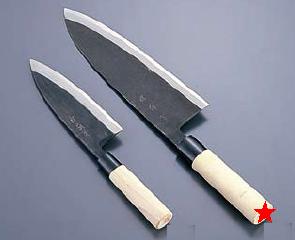 送料無料 包丁・ナイフ 堺　菊守 サケ切（片刃）包丁　27cm　(1-0302-1903)