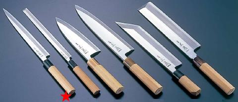 送料無料 包丁・ナイフ 正本　本霞・玉白鋼 柳刃刺身　包丁（片刃）　33cm　(1-0301-0104)｜食器の通販 KYOEI
