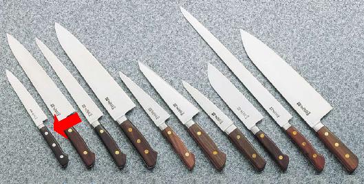 【新品未使用】正本 ハイパーモリブデン鋼／ツバ付ペティナイフ 150mm 楽天市場】正本 ハイパーモリブデン鋼 ツバ付 ペティナイフ(両刃