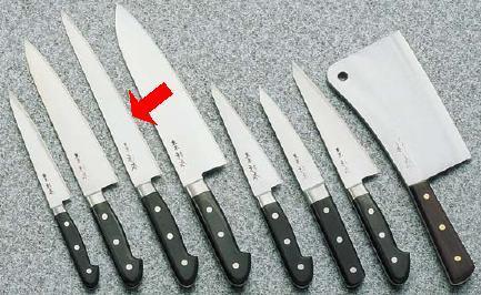 R*R様 杉本 CM鋼 筋引 27cm 楽天市場】杉本 筋引 包丁 27センチ ステンレス鋼 日本製 (メーカー