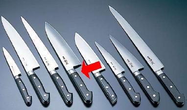 楽天市場】杉本 本霞製最上級炭素鋼製品 柳刃 21cm 刺身包丁（関西型