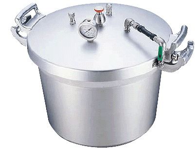 【匿名配送】業務用圧力鍋　40L 楽天市場】圧力鍋：40L 送料無料 超大型！学校・施設様に Ωアルミ 業務