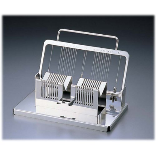 楽天市場】3連玉子カッター 縦割り ※替えワイヤー1セット付き