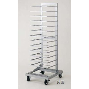 楽天市場】【MY74121】16段 オーブン天板収納用ラックカート 650×500