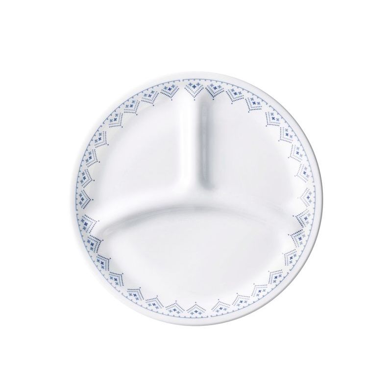 【配送先によって価格が異なる商品です】CORELLE コレール パッチワークランチ皿大 J310-PTW CP-8780 5枚セット（外径260×H25mm）