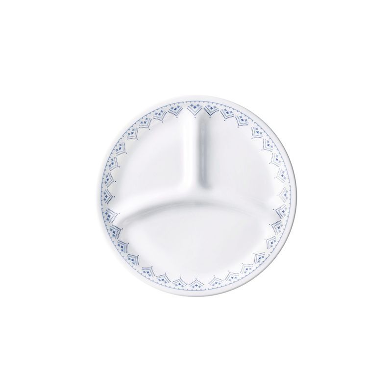 【配送先によって価格が異なる商品です】CORELLE コレール パッチワークランチ皿小 J385-PTW CP-8781 5枚セット（外径215×H20mm）