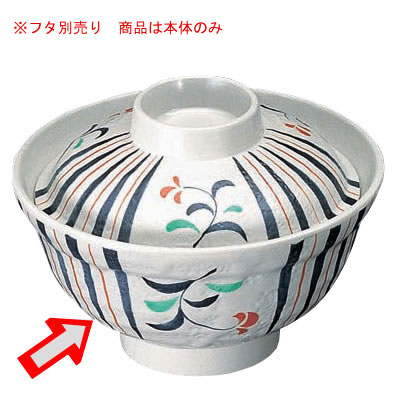 送料無料 Daiwa|プラスチック食器|メラミン製|業務用食器|食堂|飲食店 10個セット/10個以上端数注文可 飯丼・大（身）　小花(Φ154×H83mm・710ml)　(台和)[MD-1-K]