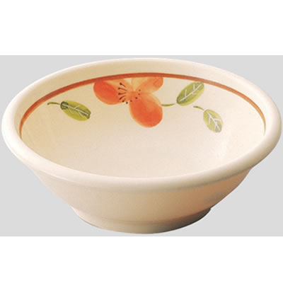 Daiwa|プラスチック食器|メラミン製|業務用食器|社員食堂|学食|飲食店 10個セット/10個以上端数注文可 丸小鉢　里香（りか）(Φ118×H40mm・200ml)　(台和)[KD-201-RK]