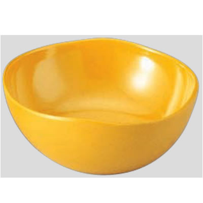 Daiwa|プラスチック食器|メラミン製|業務用食器|社員食堂|学食|飲食店 10個セット/10個以上端数注文可 花小鉢　イエロー(Φ110×H40mm・180ml)　(台和)[KD-202-Y]
