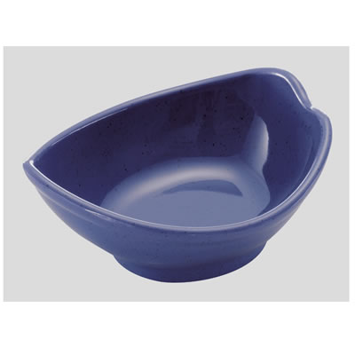 Daiwa|プラスチック食器|メラミン製|業務用食器|社員食堂|学食|飲食店 10個セット/10個以上端数注文可 桜小鉢・小　ブルー(95×72×H38mm・80ml)　(台和)[KD-209-B]