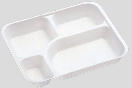 送料無料 Daiwa|弁当箱用仕切|使い捨て|宅配容器|業務用 4つ仕切 M-6用仕切　（入数：4,000）　(台和)[M-6-1]