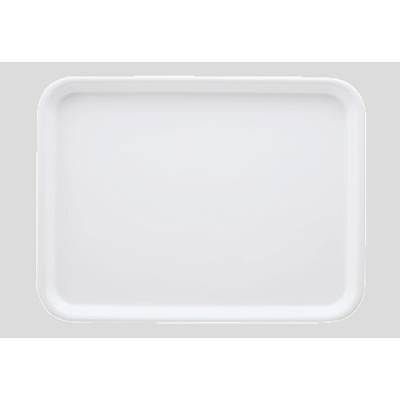 送料無料 Daiwa|プラスチック製|業務用|飲食店|食堂|施設|FRP 10個セット/10個以上端数注文可 長角トレー　スーパーホワイト(440×330×H20mm)　(台和)[AP-440-SW]