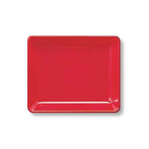 ※10個セット※ メラミン バット30号 300Ｘ250mm H40mm 2060cc ブライトレッド [ME-630BR] キョーエーメラミン 共栄ライト製作所 業務用 E5