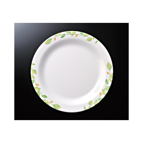メラミン シトラス 21cmサラダ皿 (210×19mm) マンネン/萬年[CI-7825] 業務用 プラスチック製 メラミン製 樹脂製 洋食器 丸平皿 主菜皿 プレート画像