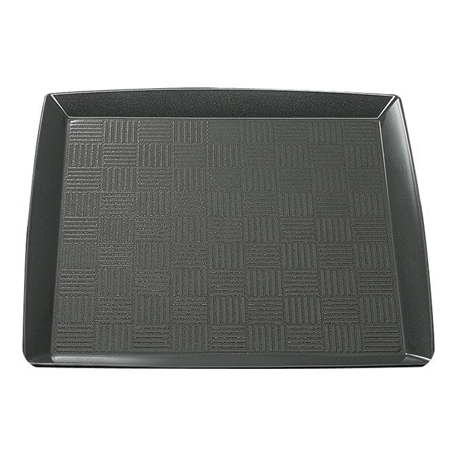 楽天市場】FRP 33cm 正角トレー 331X331mm H20mm ブラック FBトレー