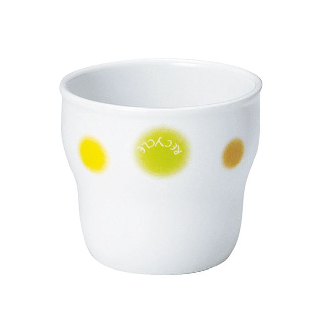 ※5個セット 強化磁器 持ちやすい乳児用カップ 【1986-1010】 70Ｘ60mm 150cc えころ おぎそ 業務用 割れにくい 丈夫 業務用 子ども用 強化磁器製 食器 皿