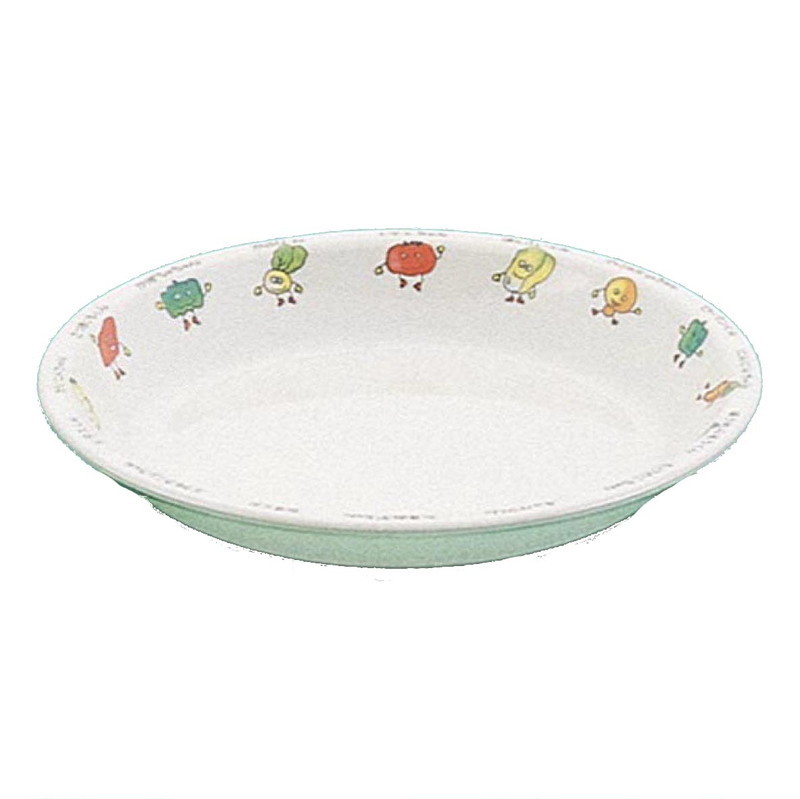 【楽天市場】メラミン子供用食器 グリーンフレンド 深皿 (150×30mm・280cc) 三信化工［MS-13GF］ 業務用 プラスチック製 保育園・ 幼稚園 : 業務用メラミン食器の通販KYOEI