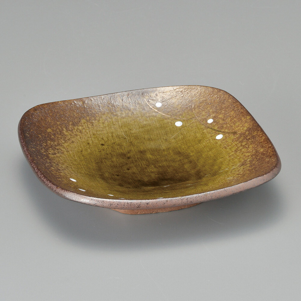 【1点販売/5点セット販売】強化セラミック 金彩むさしの向付 (15.5×3.5cm) UTSUWA[57-3-757] 日本製 和食器 KYOEI陶器市 代引不可