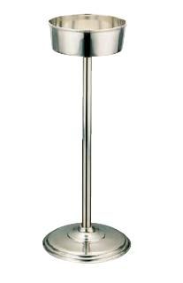 シャンパンクーラースタンド UK　18-8ステンレス製　菊渕　シャンパンクーラースタンド　S　(1-1944-0602)
