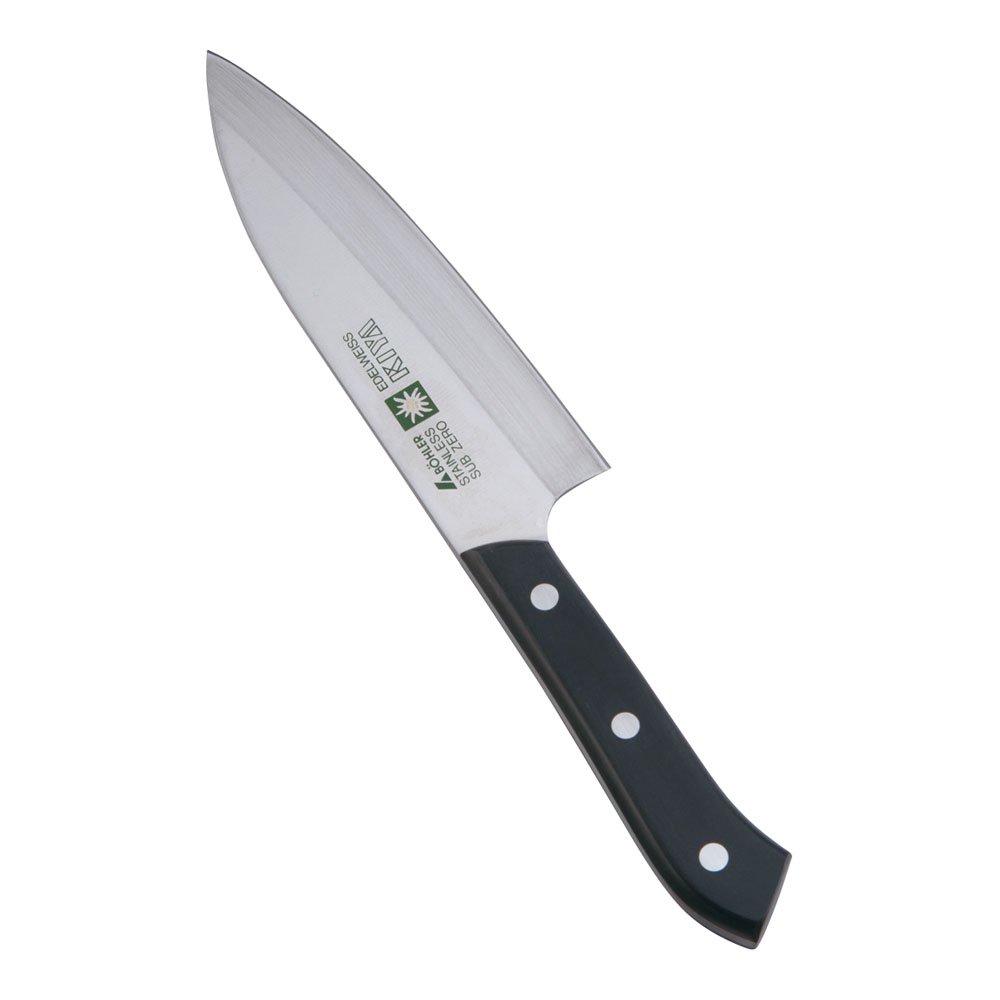 包丁・ナイフ ニューエーデルワイス No.180シリーズ 洋出刃包丁 (片刃) 15cm (1-0326-0502)|食器の通販 KYOEI