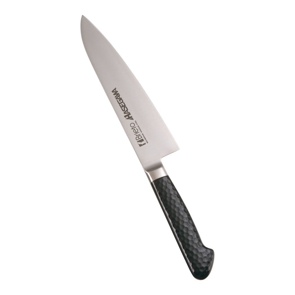 送料無料 包丁・ナイフ 抗菌カラー包丁　牛刀（両刃）　MGK-270　27cm　ブラック(1-0337-0531)