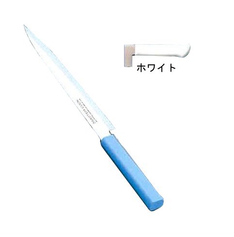 包丁・ナイフ マスターコック　抗菌カラー包丁　柳刃（片刃）MCYK-240　24cm　ホワイト(1-0338-0802)｜食器の通販 KYOEI 8,081円