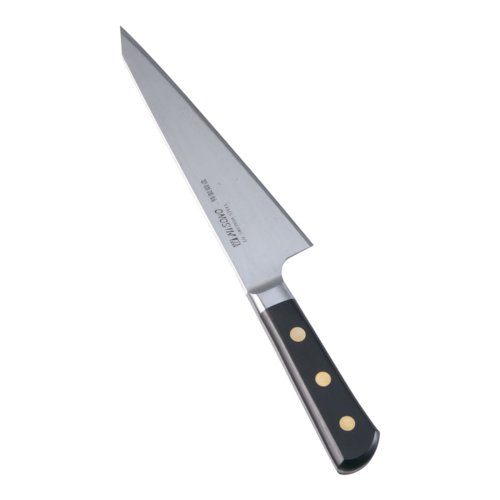送料無料 包丁・ナイフ ミソノ・スウェーデン鋼包丁 ガラスキNo.146(片刃)18cm (1-0311-0901)