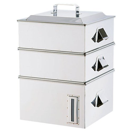 IH(100V・200V)電磁専用 業務用 角蒸器 2段 36cm (1-0411-0102)|食器の通販 KYOEI