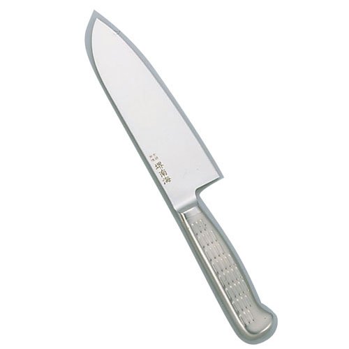 包丁・ナイフ 堺　南海（オールステンレス一体型料理庖丁）　三徳（両刃）　AS-8　17cm　(1-0333-1601)