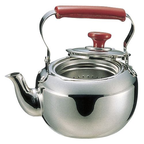 急須 ステンレス製 MA 18-8 急須 (ストレーナー付) 1L (1-0876-0402)|食器の通販 KYOEI