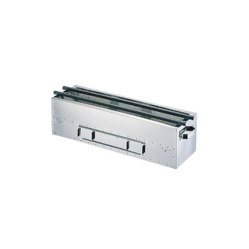 送料無料 木炭コンロ (幅60cm 奥行21cm) 木炭用コンロ (抗火石貼り) 600×210×165 (1-0772-0505)|食器の通販 KYOEI