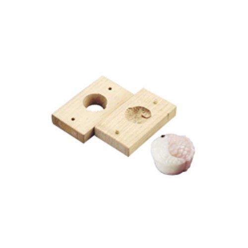 和菓子用品 型 お菓子作り 道具 職人が一つ一つ丁寧に仕上げた手彫物相型 上生菓子用 丸鯛 8 1124 0901 店舗