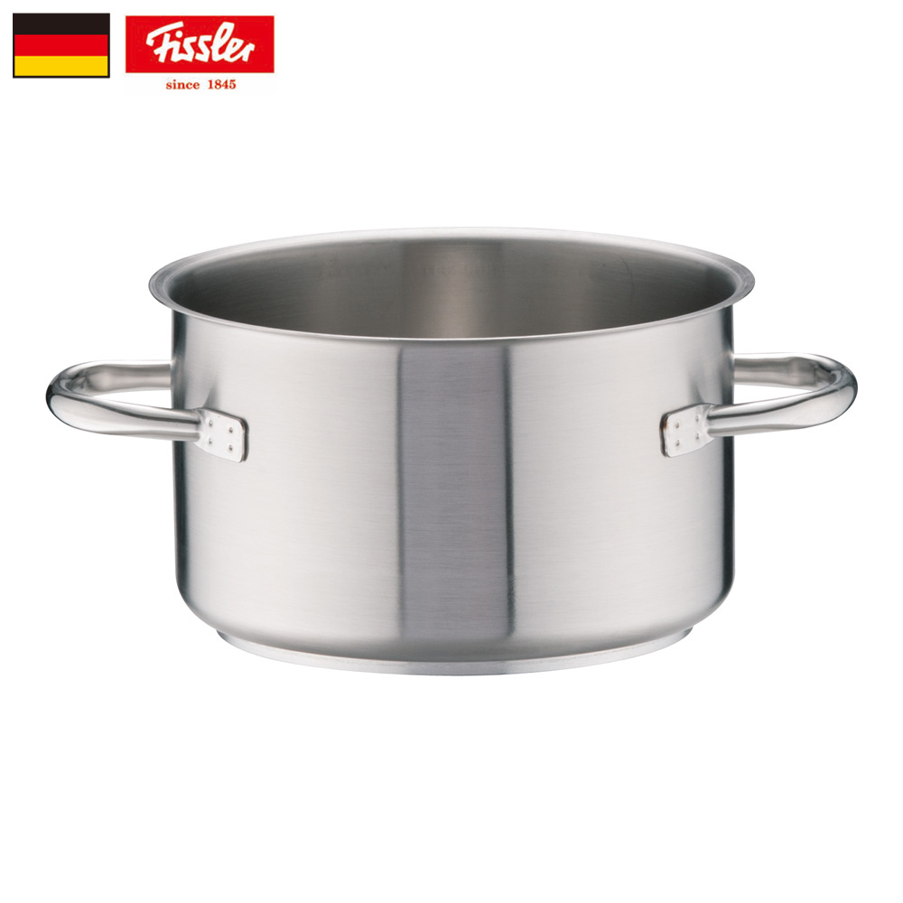 楽天市場】フィスラー 18-10コニカルパン 84-143(蓋無) 20cm