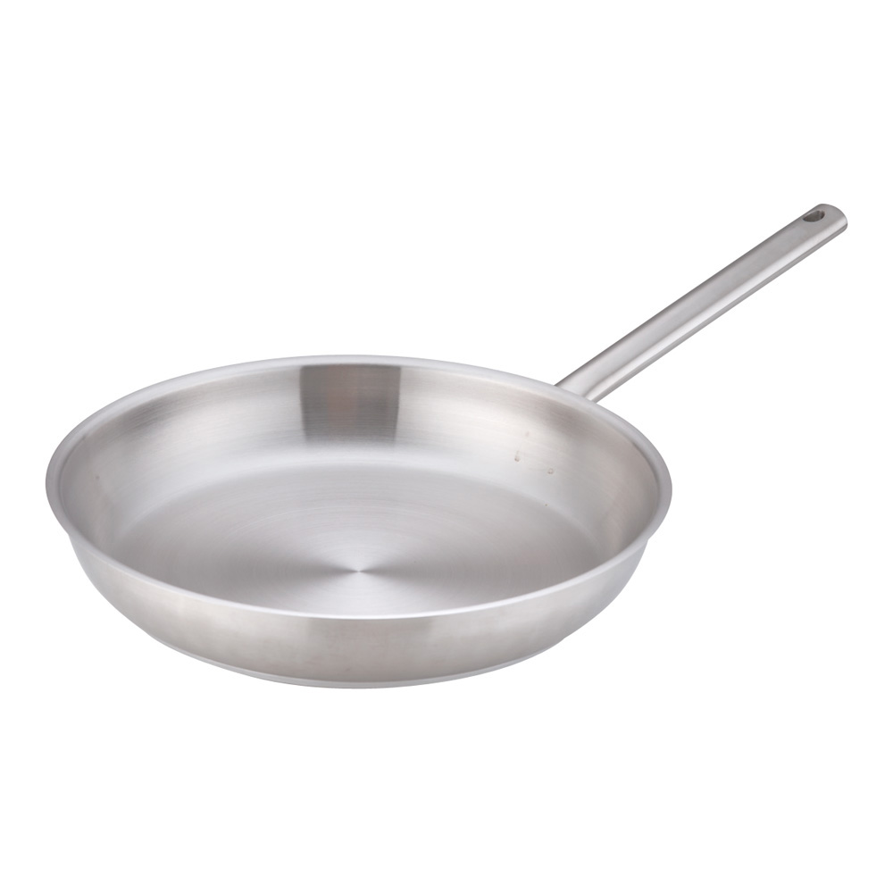 ムラノ インダクション18-8フライパン 36cm MURANO 18-8ステンレス 業務用 プロ仕様 電磁調理器対応 疲れにくい フライパン 炒め鍋 調理用 IH対応 【ISF_TKG】(1-0006-0505)